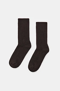 PLAIN WOOL SOCKS