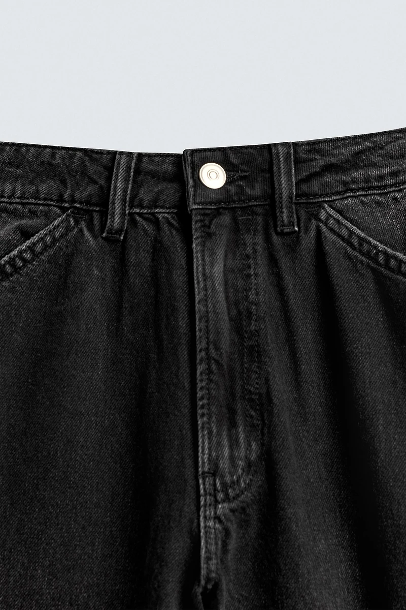 STRAIGHT FIT CARGO JEANS