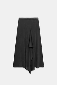 KNIT MIDI SKIRT