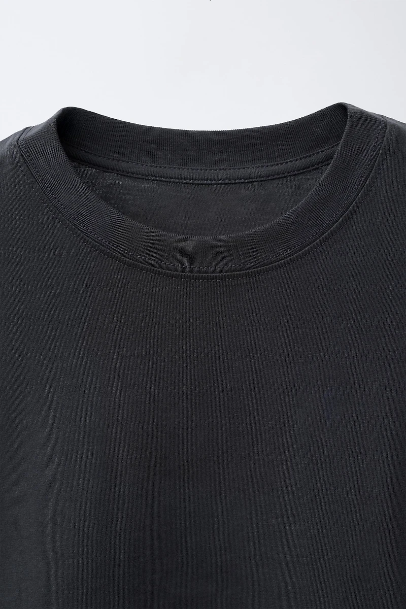 LOT TROIS T-SHIRTS RAYURES ET UNIS