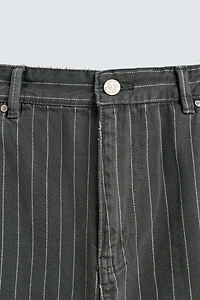 BAGGY FIT PINSTRIPE PANTS