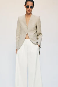 ZW COLLECTION LONG STRIPED BLAZER