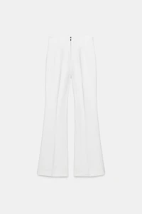 HIGH-WAISTED PANTS WITH BACK ZIP