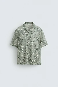 CHEMISE STRUCTURÉE CROCHET