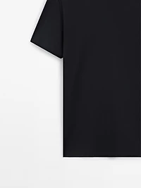 100% mercerised cotton T-shirt