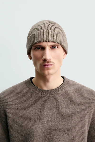 ORIGINS COTTON BLEND BEANIE