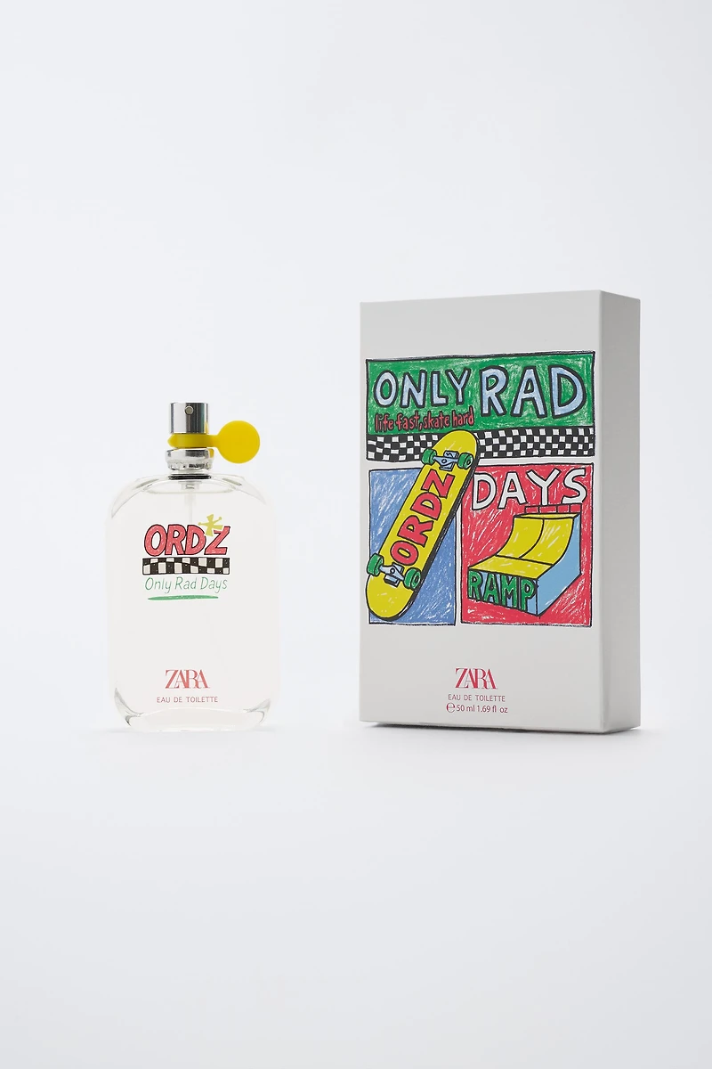 ORDZ ONLY RAD DAYS LIFE FAST, SKATE HARD 50 ML (1,7 FL. OZ).