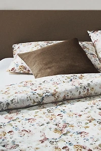 HOUSSE DE COUETTE SATIN FLORALE (300 FILS)