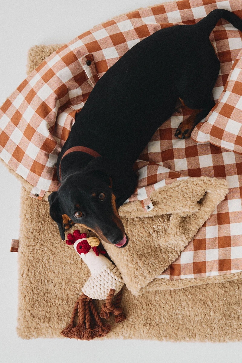 COUVERTURE VICHY ANIMAUX