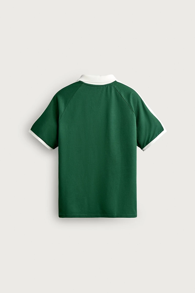 RETRO SOCCER CONTRAST POLO