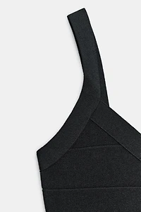 STRETCH BAND MINI DRESS