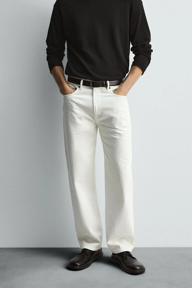STRAIGHT ANKLE FIT JEANS