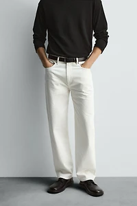 STRAIGHT ANKLE FIT JEANS