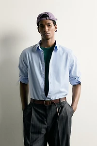 COTTON RELAXED FIT SHIRT