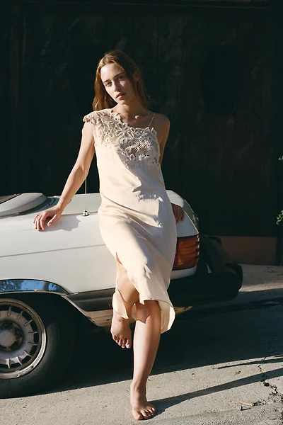 LIMITED EDITION ASYMMETRIC CROCHET DRESS