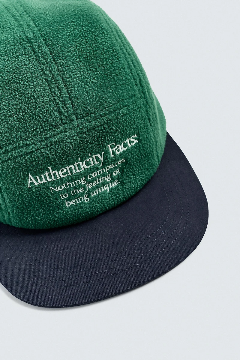 COMBINATION EMBROIDERY CAP