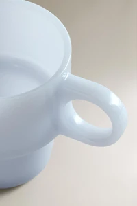 OPAQUE GLASS MUG
