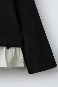 SOFT TOUCH T-SHIRT WITH BOW AND HEARTS