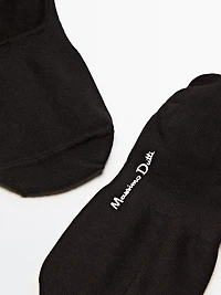 Pack of 3 pairs no-show cotton blend socks