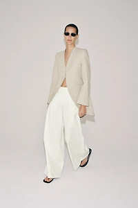 ZW COLLECTION LONG STRIPED BLAZER