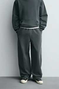 BASIC WIDE FIT JOGGER PANTS