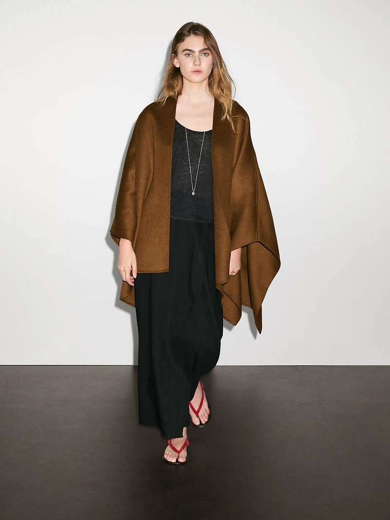 Wool blend Cape