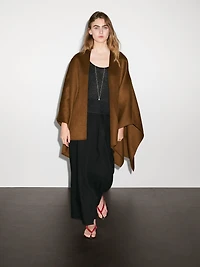 Wool blend Cape