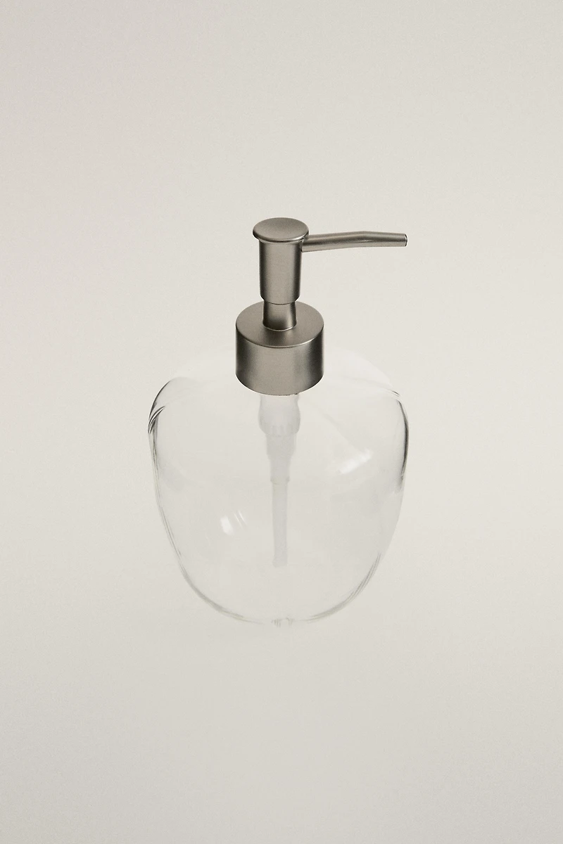 DISTRIBUTEUR DE SAVON EN VERRE BOROSILICATE