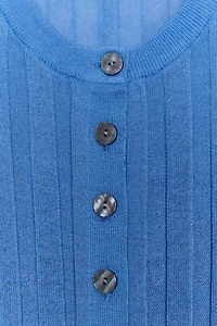 ACCORDION SLEEVE CARDIGAN