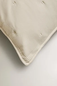 MICROFIBER PILLOW SHAM FOR QUILT