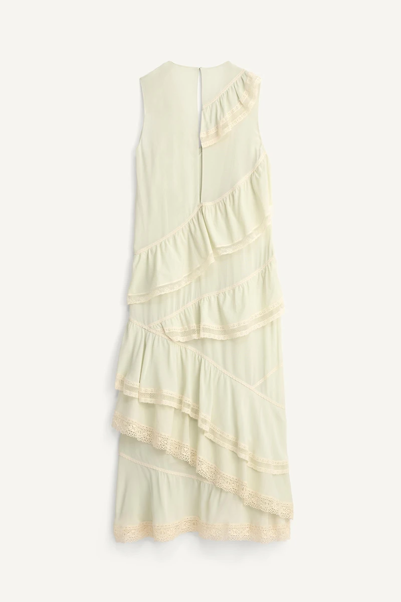 ROBE À VOLANTS ET DENTELLE LIMITED EDITION