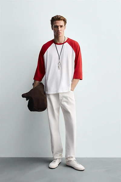 T-SHIRT COLOR BLOCK