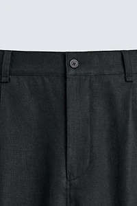 RELAXED FIT LINEN - VISCOSE PANTS
