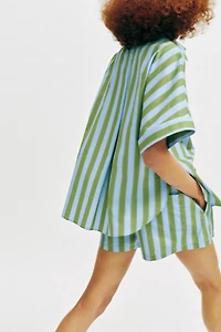 OVERSIZED STRIPED SHIRT