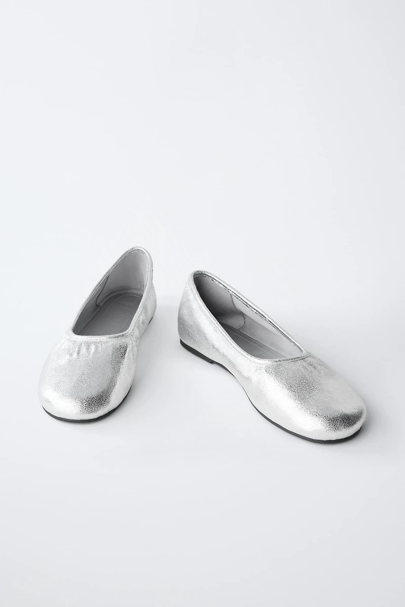 BALLERINES MÉTALLISÉES