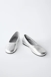 BALLERINES MÉTALLISÉES