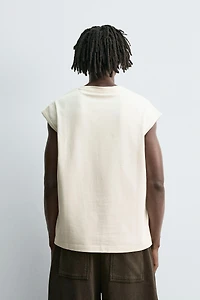 NEOPRENE EFFECT TANK TOP