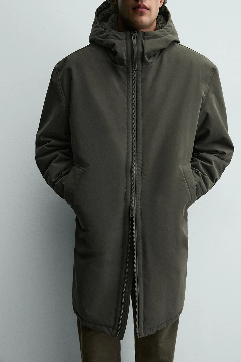 BLOUSON REMBOURRÉ COMBINÉ