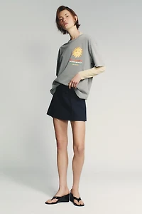BELTED SKORT