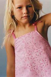 PRINTED ASYMMETRIC DRESS