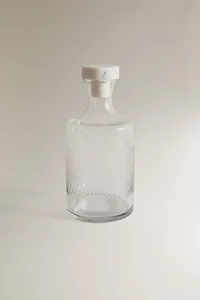 BOUTEILLE VERRE RECYCLABLE TAILLÉ