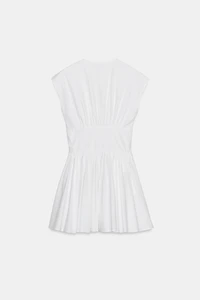MINI POPLIN DRESS