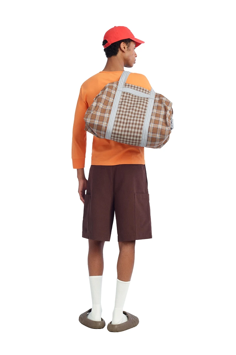 WOVEN SHOPPER BAG