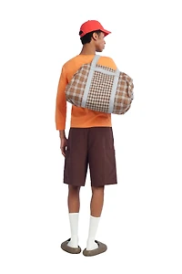 WOVEN SHOPPER BAG
