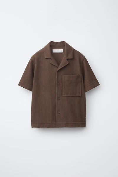 CHEMISE TEXTURE RUSTIQUE