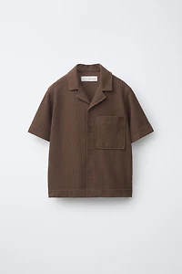 CHEMISE TEXTURE RUSTIQUE