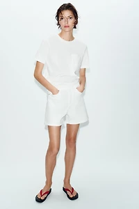EMBROIDERED POCKET T-SHIRT