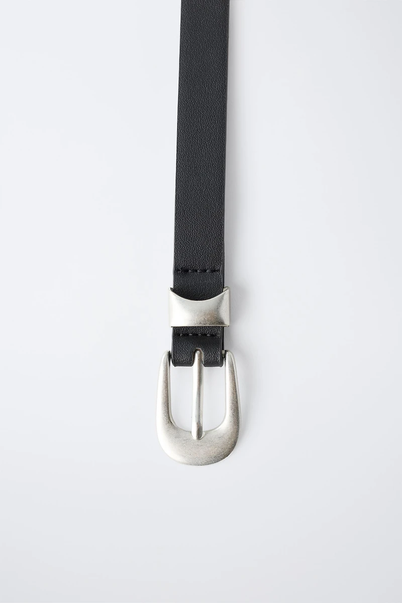 FAUX LEATHER BELT
