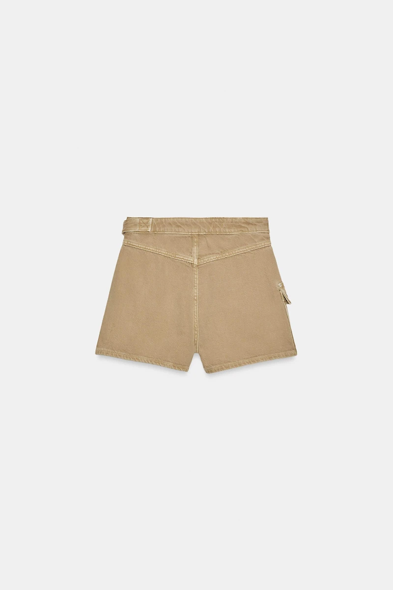 JUPE-PANTALON CROISÉE CARGO