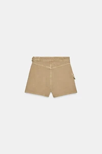 JUPE-PANTALON CROISÉE CARGO